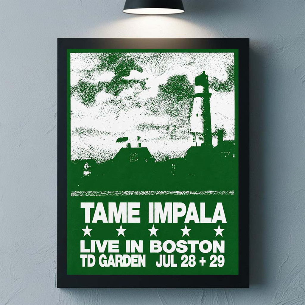 Tame Impala And DJO Live In Boston 2026 Event Poster Tame Impala Merch Wall Art Decor - Kdjoy Tame Impala And DJO Live In Boston 2026 Event Poster Tame Impala Merch Wall Art Decor - Kdjoy