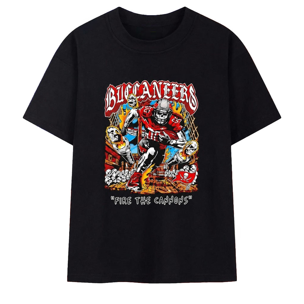 Tampa Bay Buccaneers Fire The Cannons T-Shirt TB Buccaneers Merch Football Fan Gift Ideas - Kdjoy Tampa Bay Buccaneers Fire The Cannons T-Shirt TB Buccaneers Merch Football Fan Gift Ideas - Kdjoy