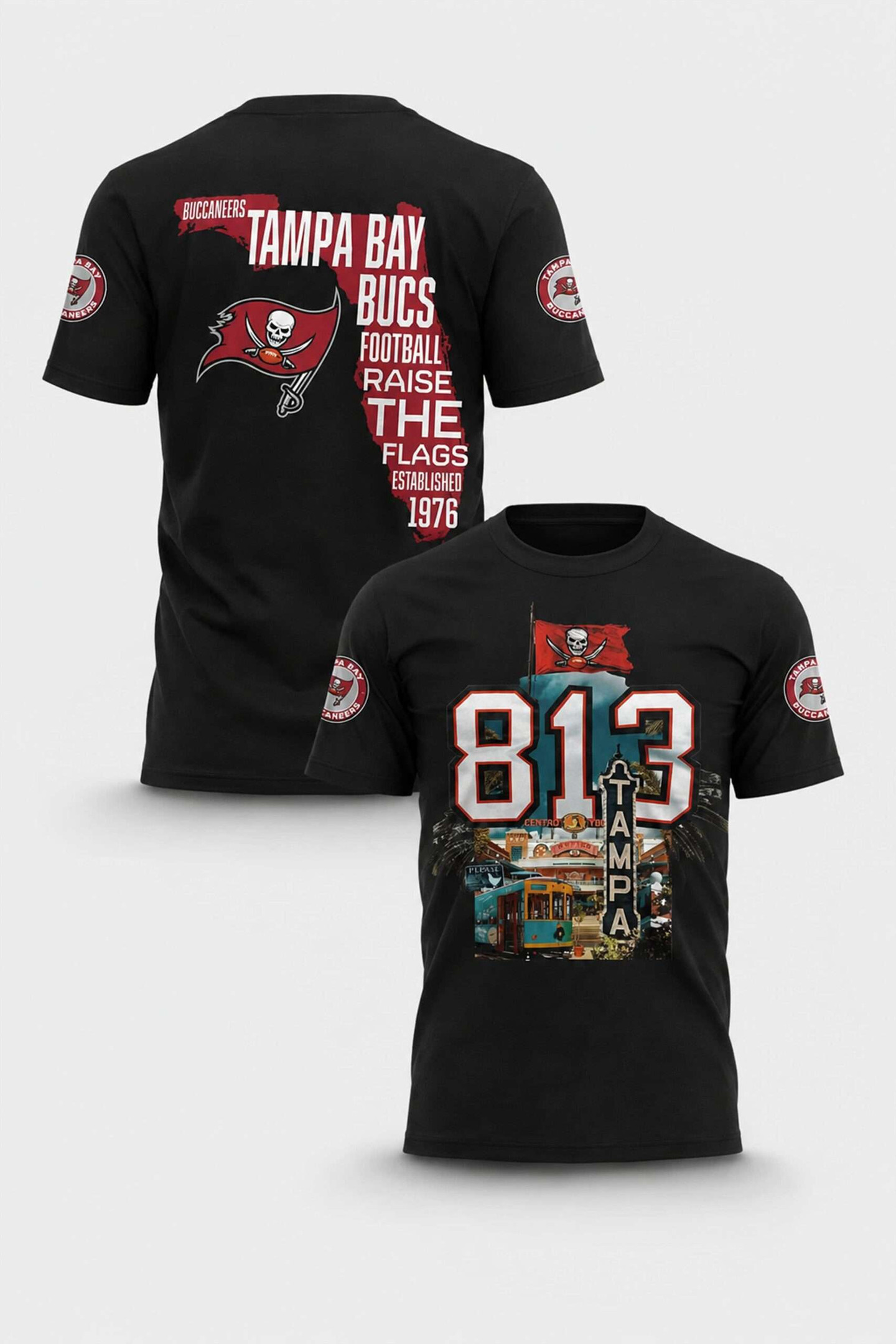 Tampa Bay Buccaneers X 813 Day Shirt Buccaneers Merch Gift Ideas For Football Lovers - Kdjoy Tampa Bay Buccaneers X 813 Day Shirt Buccaneers Merch Gift Ideas For Football Lovers - Kdjoy