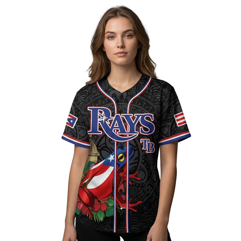 Tampa Bay Rays Puerto Rican Heritage 2026 Jersey Rays Merch Baseball Enthusiast Gifts - Kdjoy