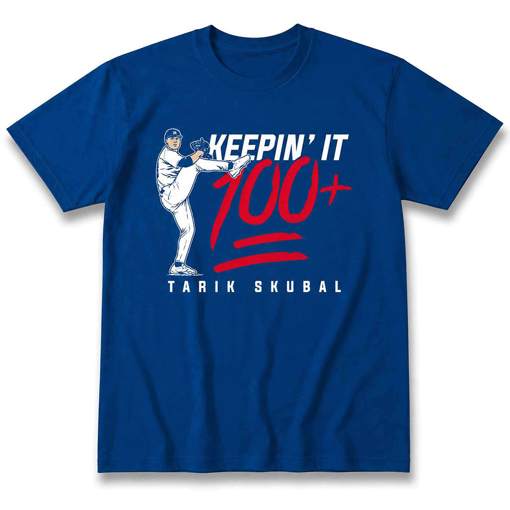 Tarik Skubal Keepin It 100 Shirt Los Angeles Dodgers Merch Gift For Baseball Fans - Kdjoy Tarik Skubal Keepin It 100 Shirt Los Angeles Dodgers Merch Gift For Baseball Fans - Kdjoy