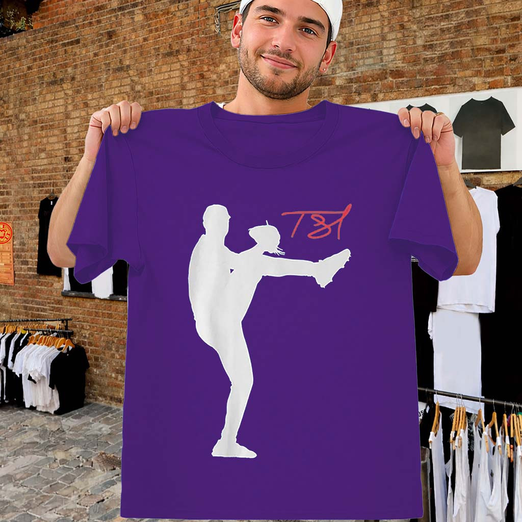 Tarik Skubal Los Angeles Ace Silhouette T-Shirt Baseball Fan Tee Birthday Present For Him - Kdjoy