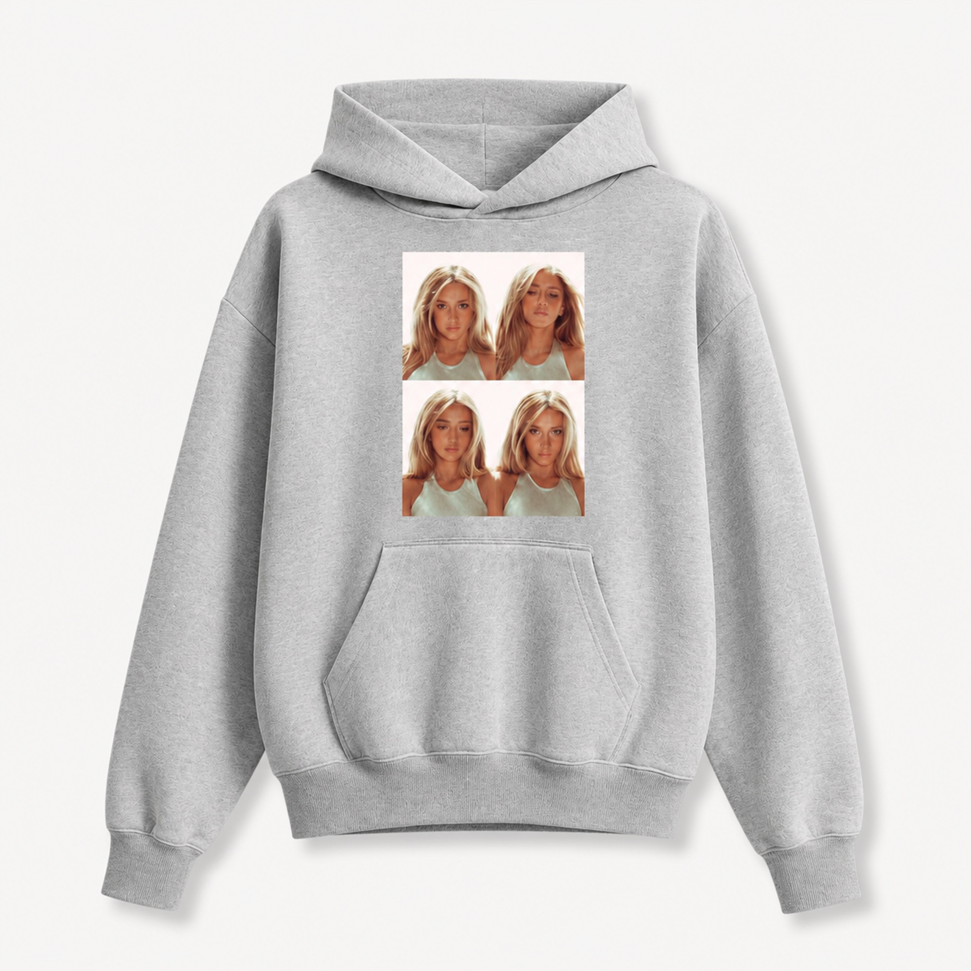 Tate McRae Lollapalooza Gray Hoodie 2026 Tate McRae Merch Gifts For Music Fans - Kdjoy
