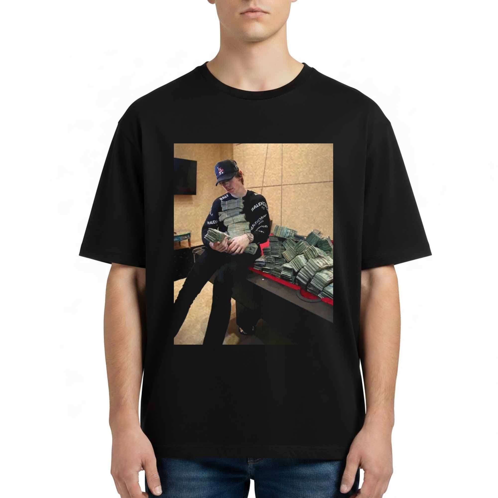 Tate McRae The Kid Laroi Money Shirt Birthday Gift Ideas For Boyfriend - Kdjoy