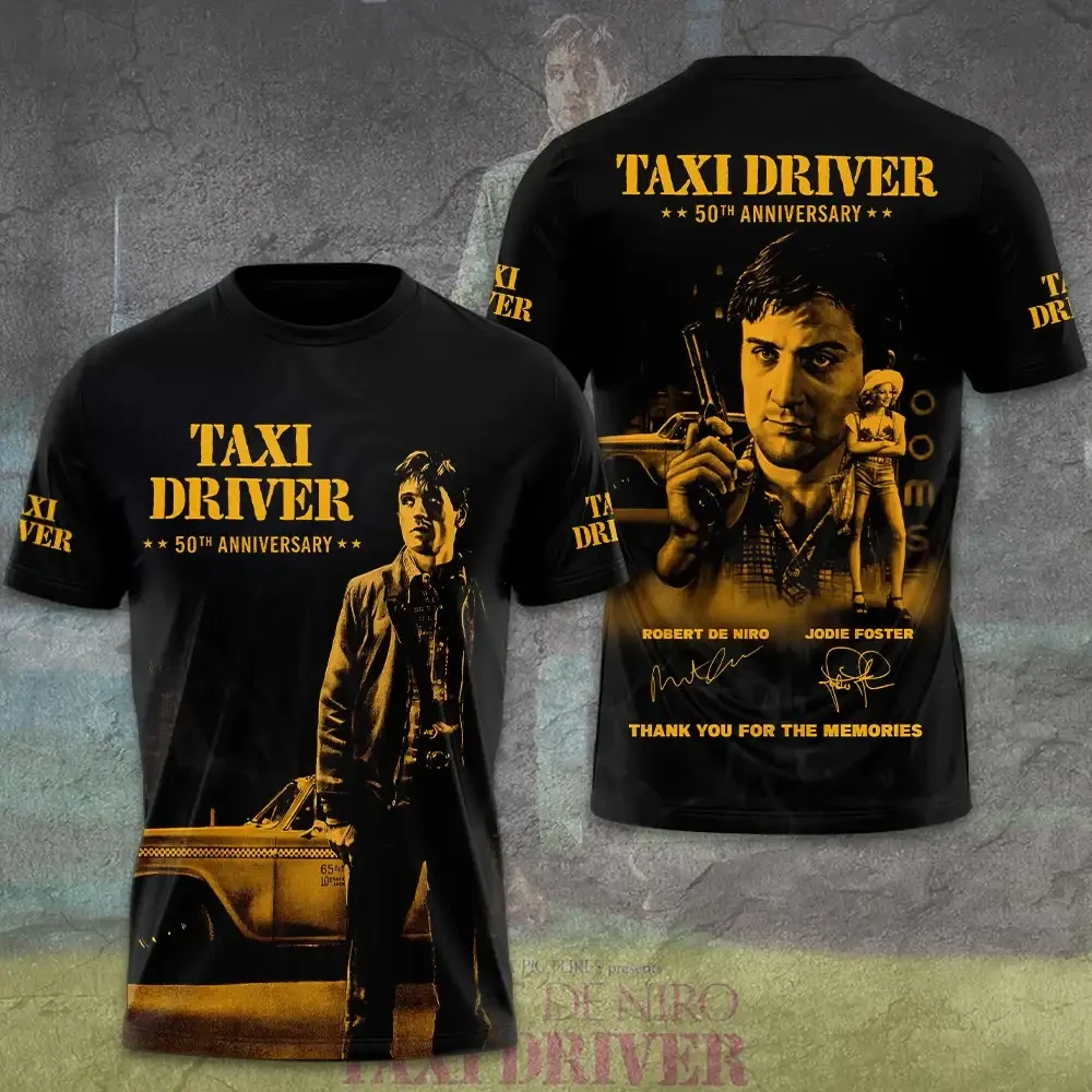 Taxi Driver 50th Anniversary Signed Shirt 2026 Taxi Driver Merch Thank You For The Memories Tee - Kdjoy