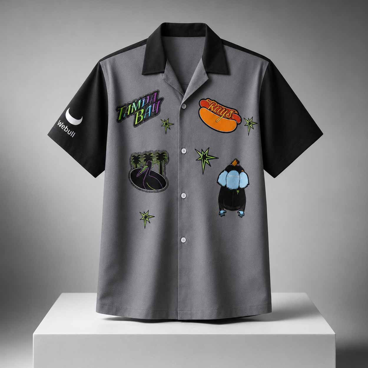 TB Rays City Connect Hawaiian Shirt 2026 Tampa Bay Rays Merch Presents For Baseball Fans - Kdjoy TB Rays City Connect Hawaiian Shirt 2026 Tampa Bay Rays Merch Presents For Baseball Fans - Kdjoy