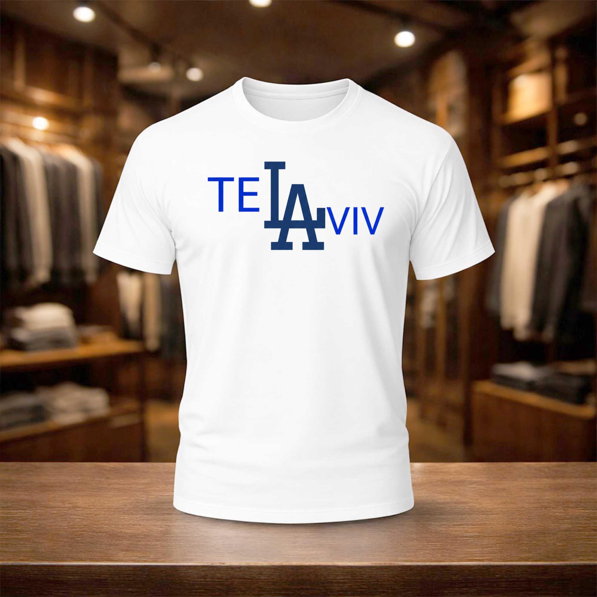 TE LA VIV Los Angeles Dodgers Shirt White Dodgers Merch Present For Baseball Lovers - Kdjoy TE LA VIV Los Angeles Dodgers Shirt White Dodgers Merch Present For Baseball Lovers - Kdjoy