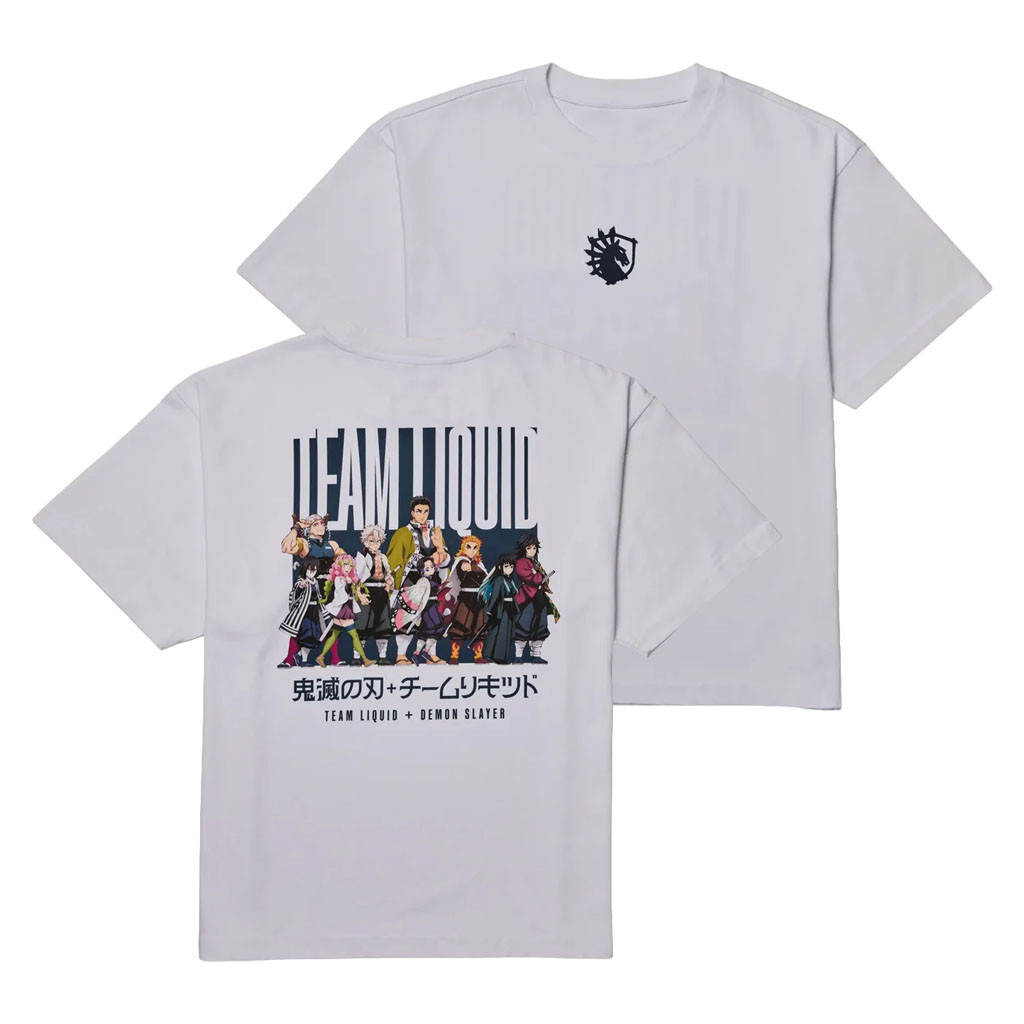 Team Liquid Merch 2026 Team Liquid X Demon Slayer Liquid Hashira T-Shirt Gift For Brothers - Kdjoy Team Liquid Merch 2026 Team Liquid X Demon Slayer Liquid Hashira T-Shirt Gift For Brothers - Kdjoy