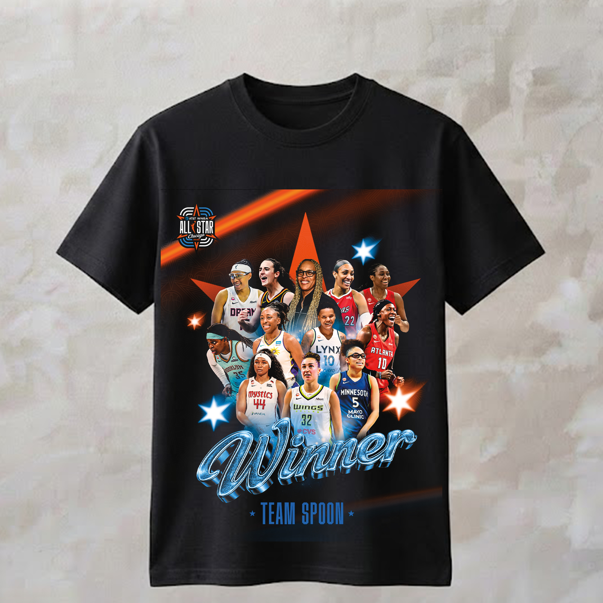 Team Spoon Winner All Star Chicago 2026 Shirt Best Gift For A Basketball Fan - Kdjoy Team Spoon Winner All Star Chicago 2026 Shirt Best Gift For A Basketball Fan - Kdjoy