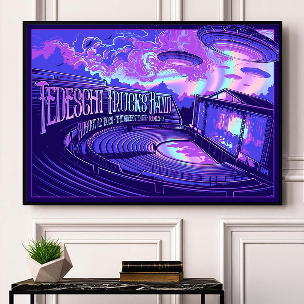 Tedeschi Trucks Band Berkeley CA 2026 Gig Poster Tedeschi Trucks Merch Cool Wall Art - Kdjoy