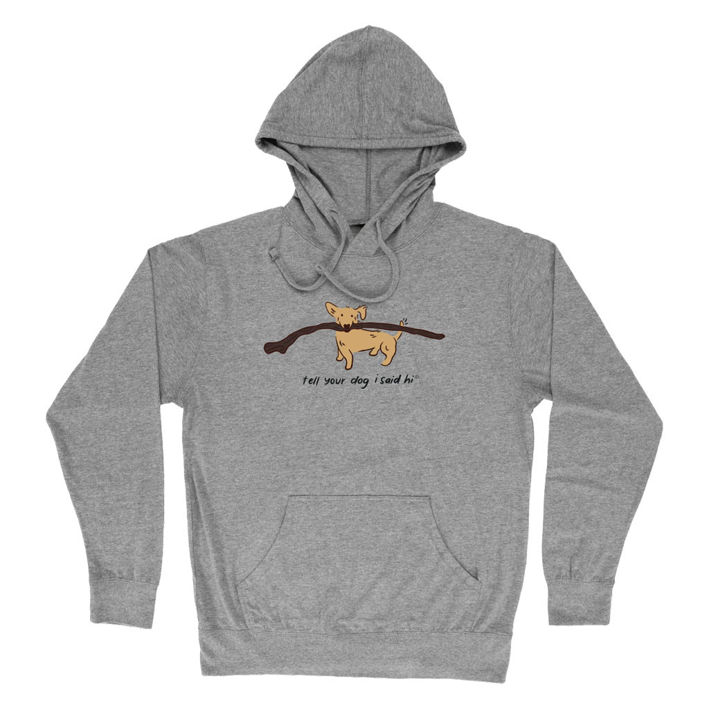 Tell Your Dog I Said Hi Merch 2026 Big Stick Hoodie Best Gift For Dog Lovers - Kdjoy Tell Your Dog I Said Hi Merch 2026 Big Stick Hoodie Best Gift For Dog Lovers - Kdjoy