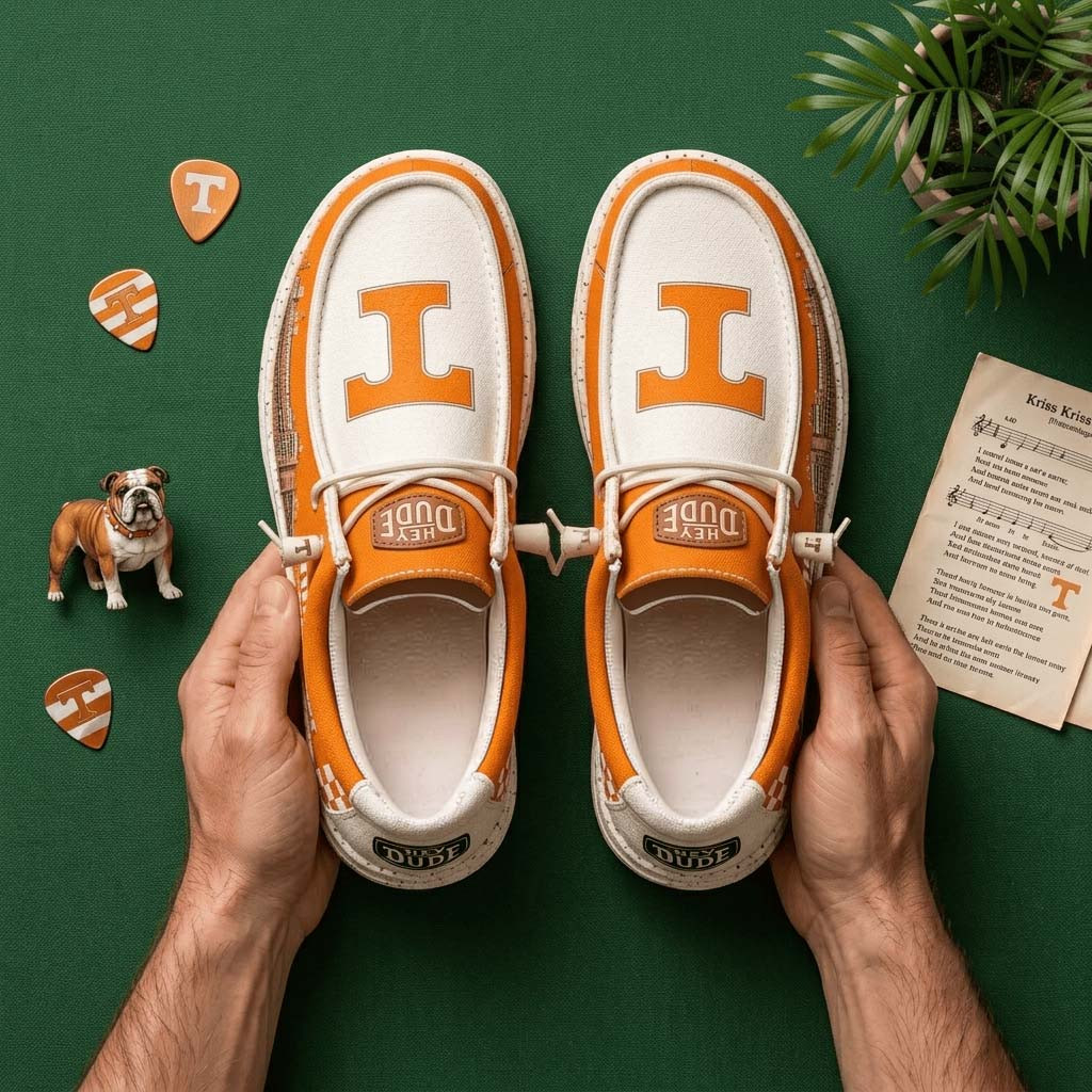 Tennessee Volunteers Shoes Game Day Gear Tennessee Volunteers Merch Gift For Brothers - Kdjoy