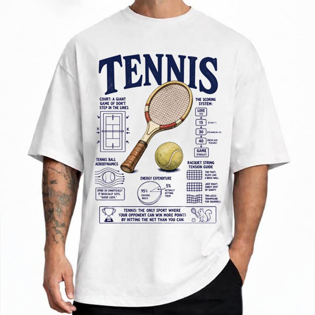 Tennis Funny Sports And Fitness T-Shirt Tennis Player Shirt Gifts For My Husband - Kdjoy
