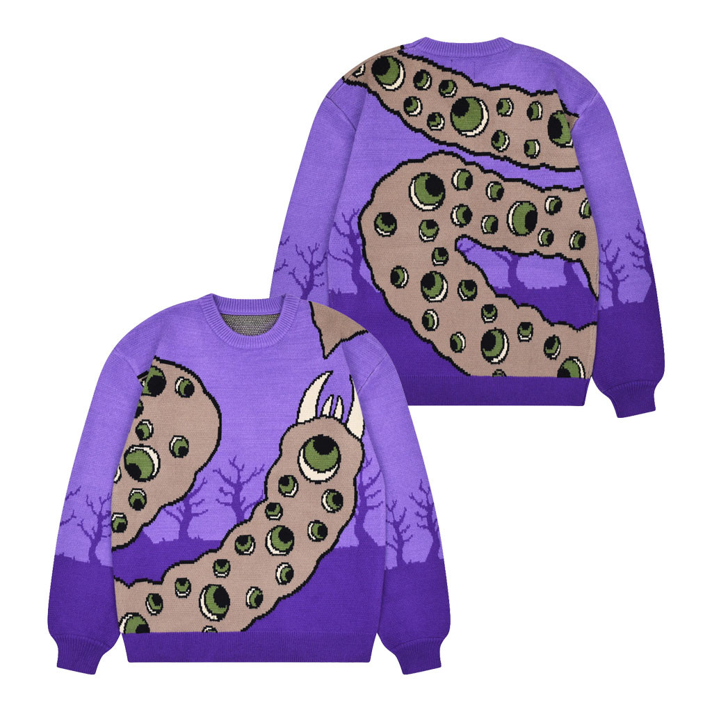 Terraria Merch 2026 Eater Of Worlds Sweater Gifts For A Video Game Lover