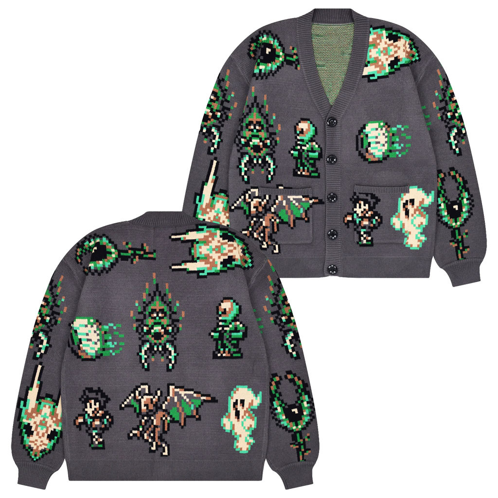 Terraria Merch 2026 Terraria Monsters Cardigan Gifts For Video Game Lover Terraria Merch 2026 Terraria Monsters Cardigan Gifts For Video Game Lover