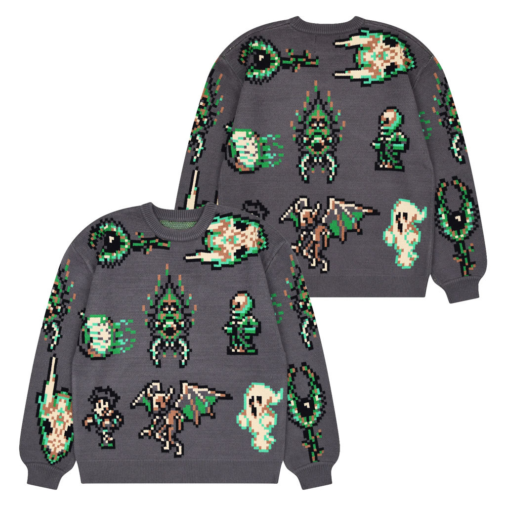 Terraria Merch 2026 Terraria Monsters Sweater Christmas Gifts For Brothers