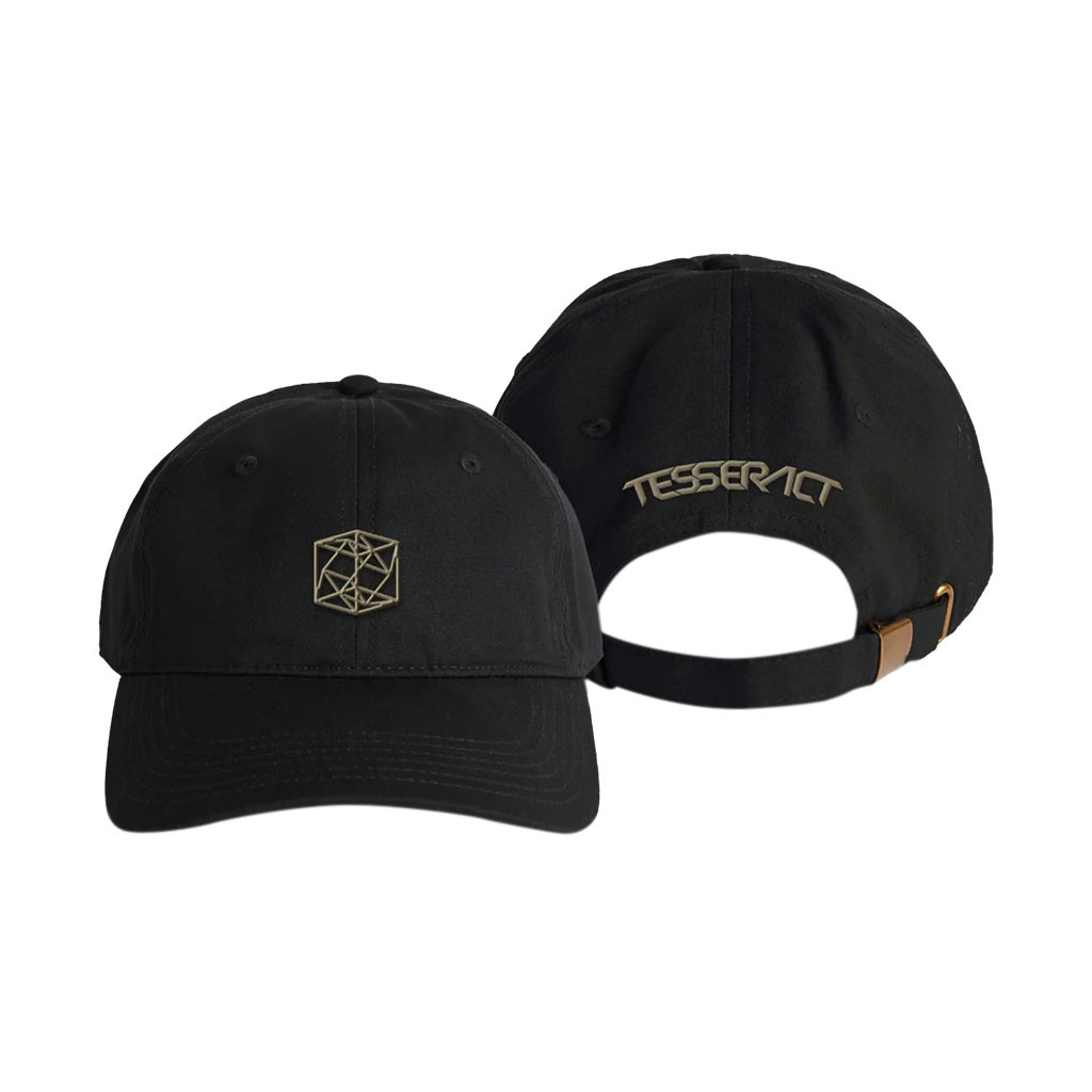 Tesseract Merch 2026 Cube Embroidered Hat Black Best Gift For Metal Band Fans