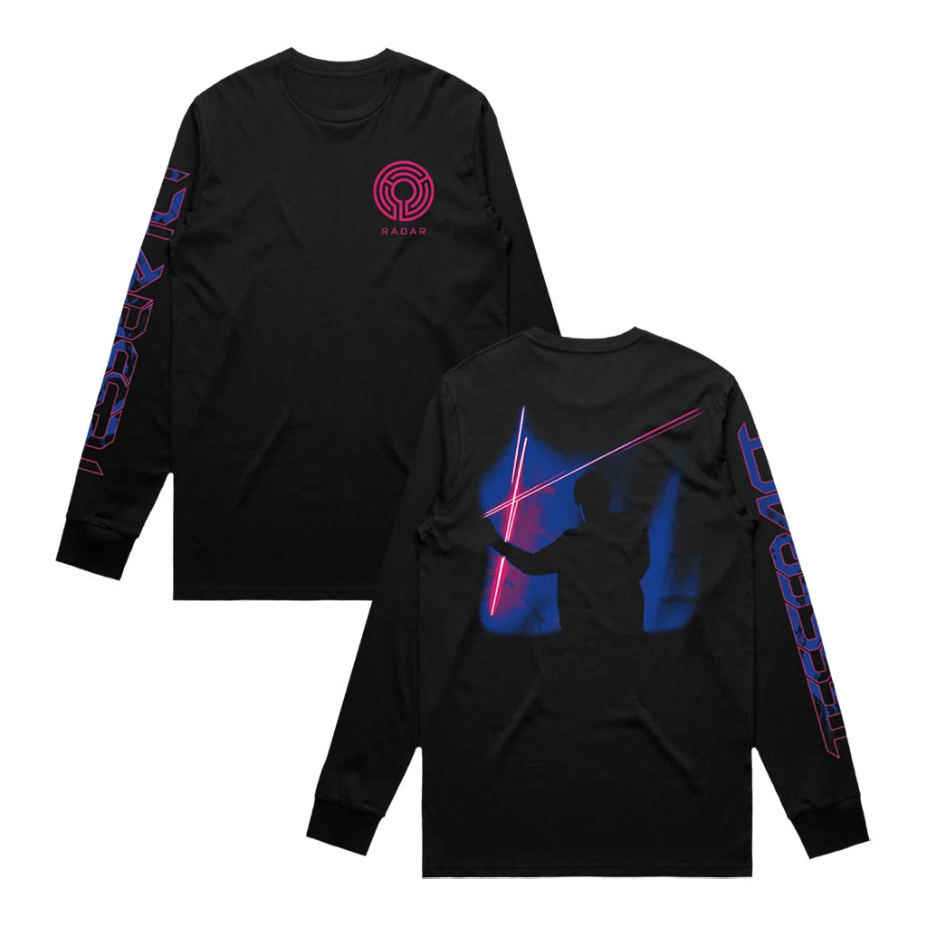 Tesseract Merch 2026 RADAR Long Sleeve Shirt Black Gift For Music Lovers Tesseract Merch 2026 RADAR Long Sleeve Shirt Black Gift For Music Lovers