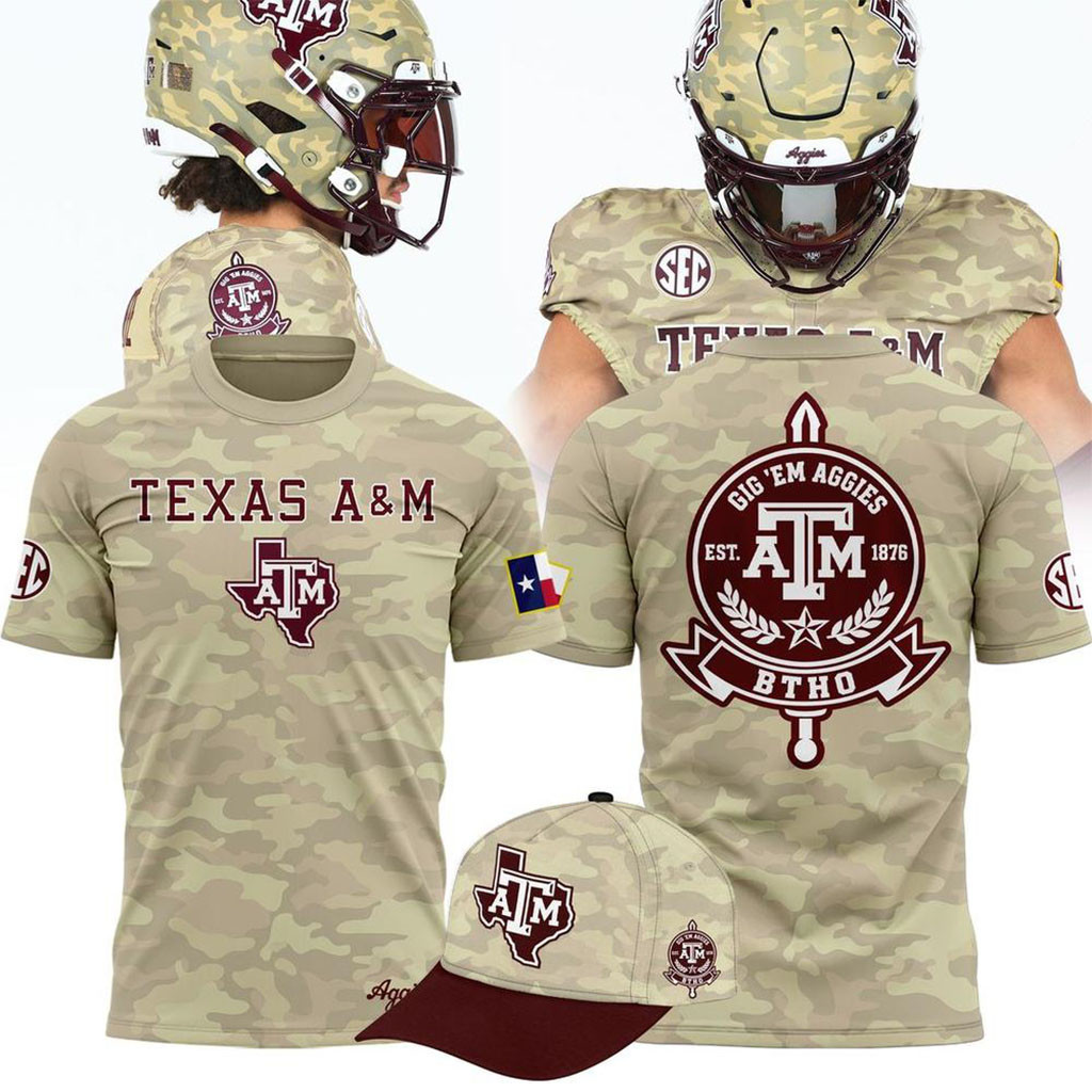 Texas A&M Aggies Gig Em Military Camo T-Shirt Aggies Merch Presents For Football Fans - Kdjoy Texas A&M Aggies Gig Em Military Camo T-Shirt Aggies Merch Presents For Football Fans - Kdjoy