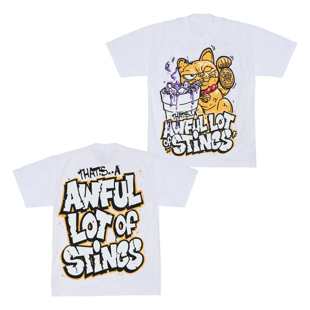 That's A Awful Lot Of Cough Syrup Merch 2026 Awful Lot Of Stincs T-Shirt Lucky Cat Tee BFF Gift - Kdjoy That's A Awful Lot Of Cough Syrup Merch 2026 Awful Lot Of Stincs T-Shirt Lucky Cat Tee BFF Gift - Kdjoy