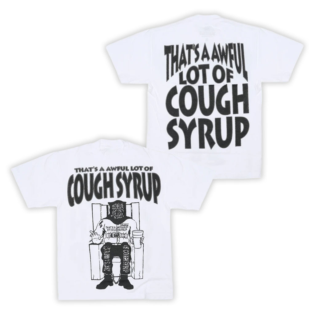 That's A Awful Lot Of Cough Syrup Merch 2026 Death Row T-Shirt Unique Gift For Brother - Kdjoy That's A Awful Lot Of Cough Syrup Merch 2026 Death Row T-Shirt Unique Gift For Brother - Kdjoy