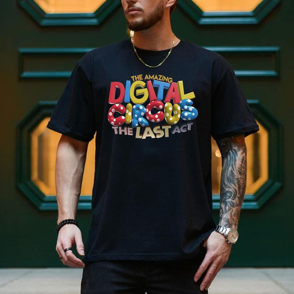 The Amazing Digital Circus The Last Act Merch 2026 Logo T-Shirt Best Gift For Him - Kdjoy
