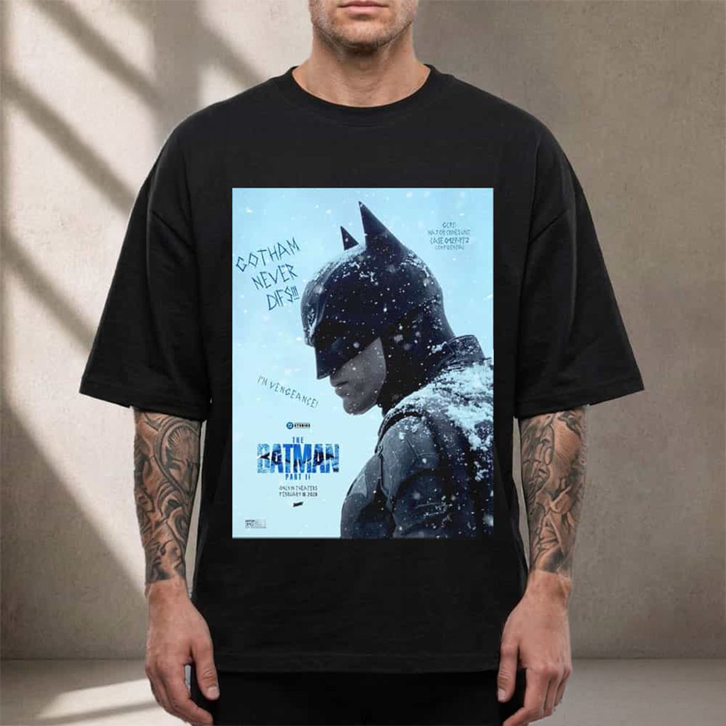 The Batman Part II New Poster T-Shirt The Batman Part II Merch Gift For Movie Lovers - Kdjoy The Batman Part II New Poster T-Shirt The Batman Part II Merch Gift For Movie Lovers - Kdjoy