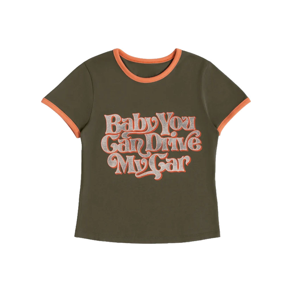 The Beatles Merch 2026 Rubber Soul Baby You Can Drive My Car Slogan Baby Tee Gift For Sisters - Kdjoy The Beatles Merch 2026 Rubber Soul Baby You Can Drive My Car Slogan Baby Tee Gift For Sisters - Kdjoy
