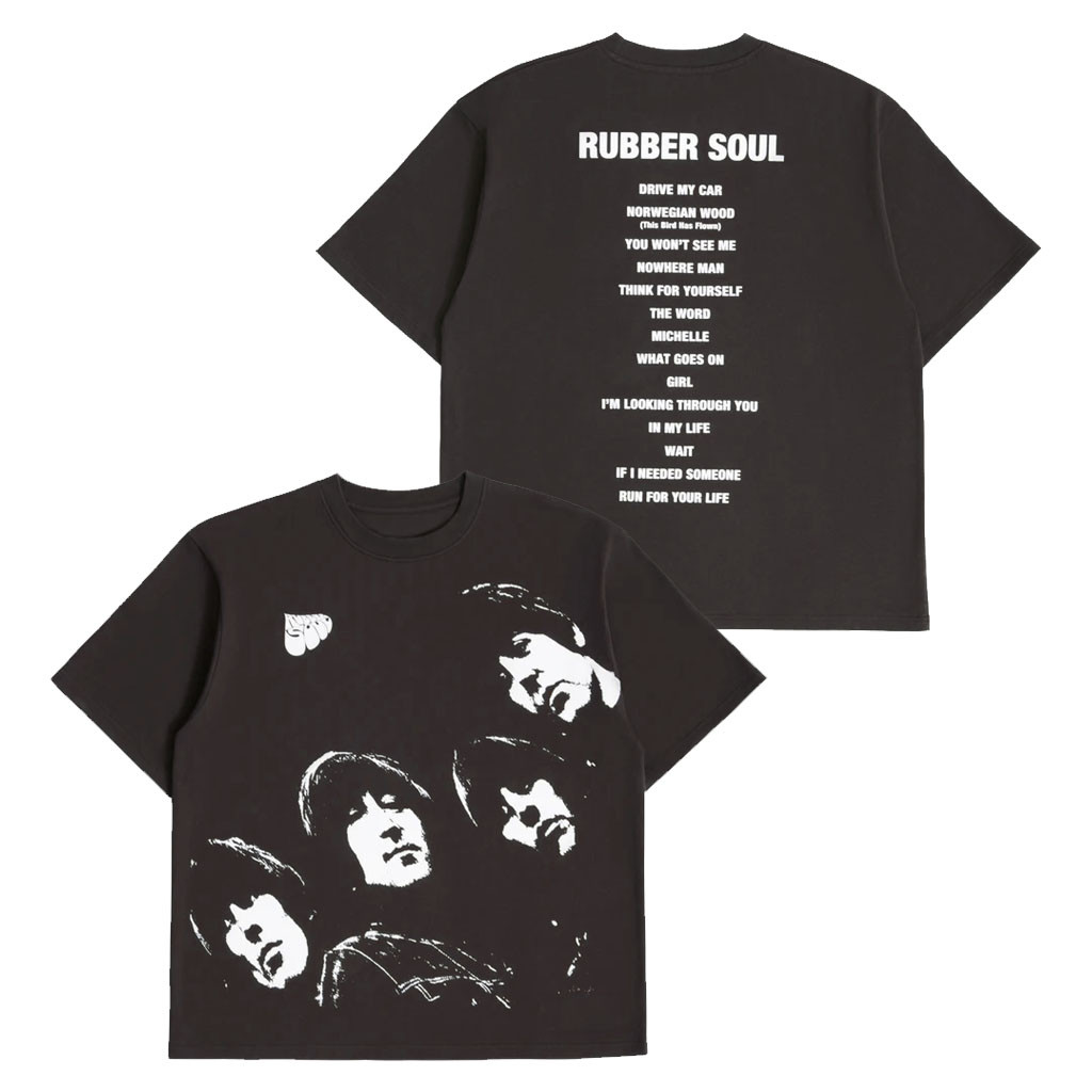 The Beatles Merch 2026 Rubber Soul Tracklist T-Shirt Best Gifts For Music Lovers - Kdjoy