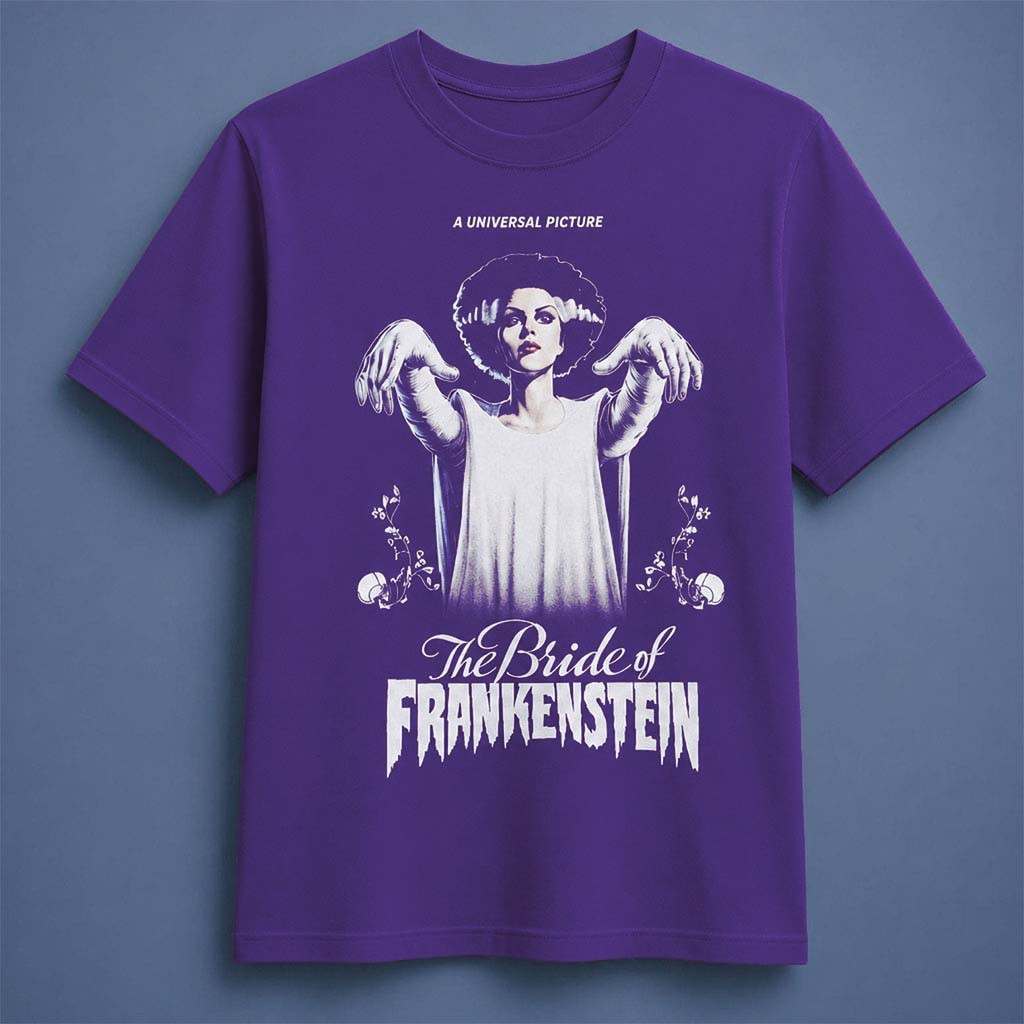 The Bride Of Frankenstein Shirt A Universal Picture Bride of Frankenstein Merch Horror Gear - Kdjoy