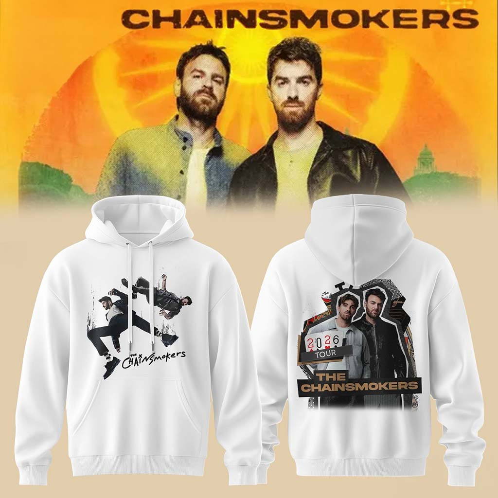 The Chainsmokers Tour 2026 Hoodie The Chainsmokers Merch Cool Gifts For Music Lovers - Kdjoy