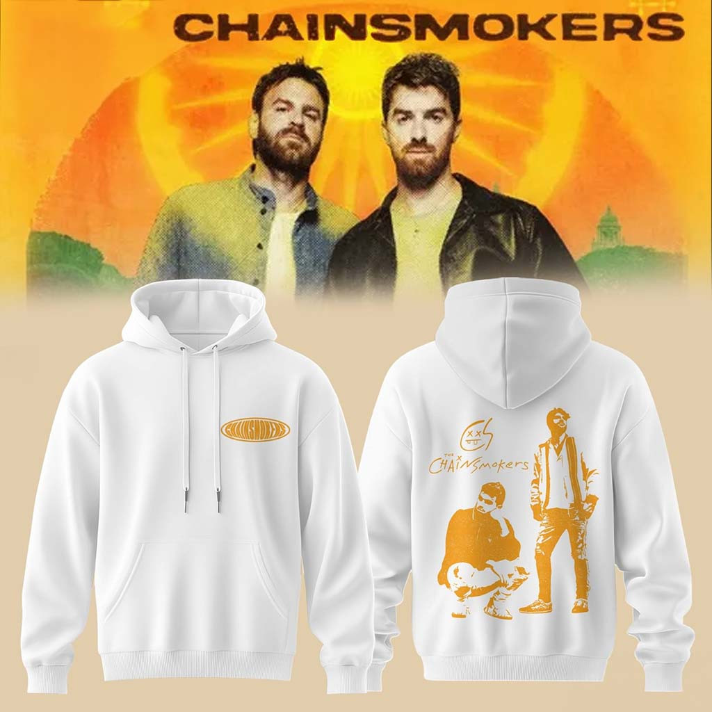 The Chainsmokers Tour 2026 Hoodie The Chainsmokers Merch EDM Apparel Gift For Fans - Kdjoy The Chainsmokers Tour 2026 Hoodie The Chainsmokers Merch EDM Apparel Gift For Fans - Kdjoy