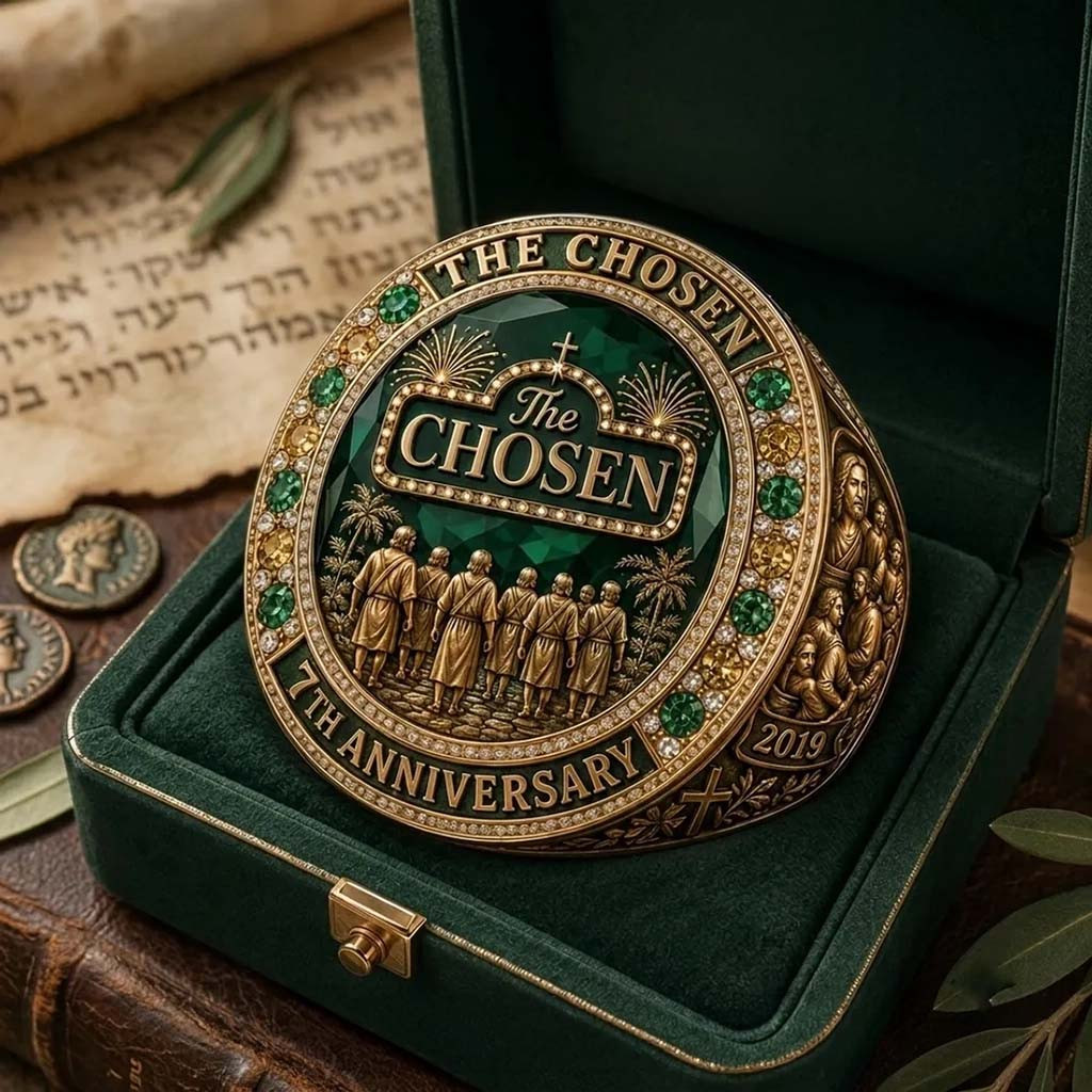 The Chosen 7th Anniversary Crystal Ring The Chosen Merch 2026 Christian Gift Ideas - Kdjoy The Chosen 7th Anniversary Crystal Ring The Chosen Merch 2026 Christian Gift Ideas - Kdjoy