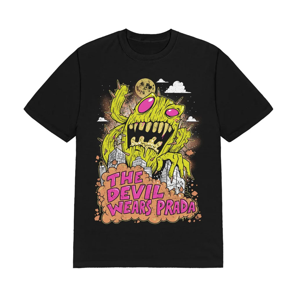 The Devil Wears Prada Merch 2026 Cactuszilla T-Shirt Black Best Gift For Band Fans - Kdjoy