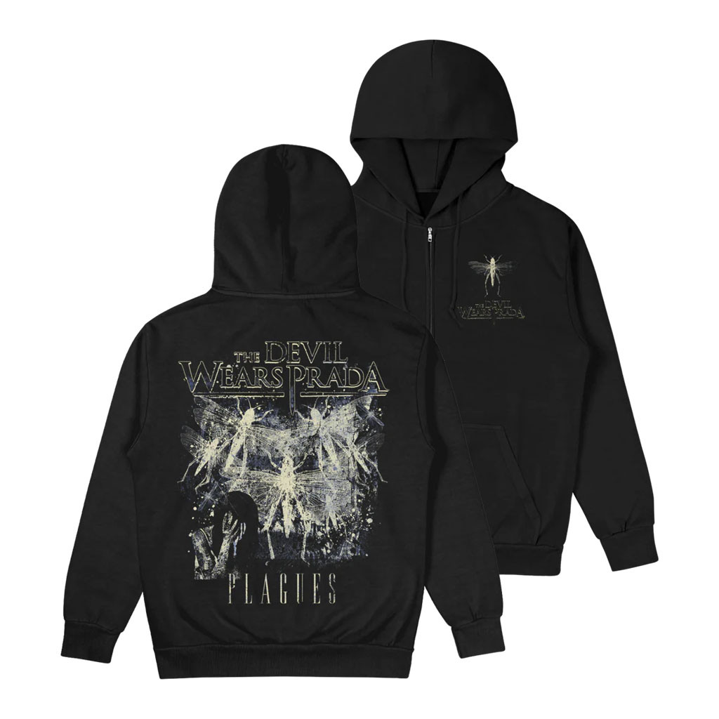 The Devil Wears Prada Merch 2026 Plagues Zip Hoodie Gift For Metalcore Band Fans - Kdjoy