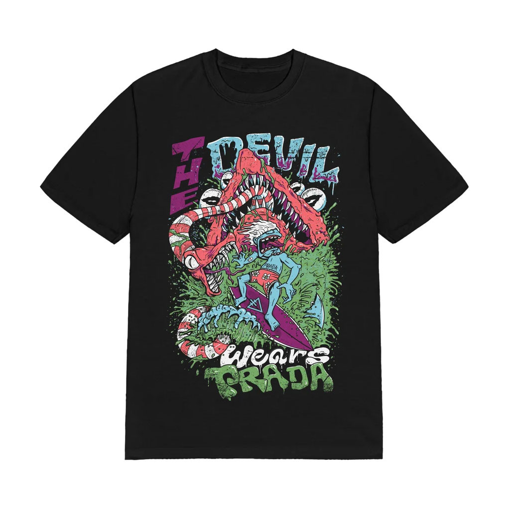 The Devil Wears Prada Merch 2026 Surf's Up T-Shirt Cool Gift For Metalcore Band Fans - Kdjoy