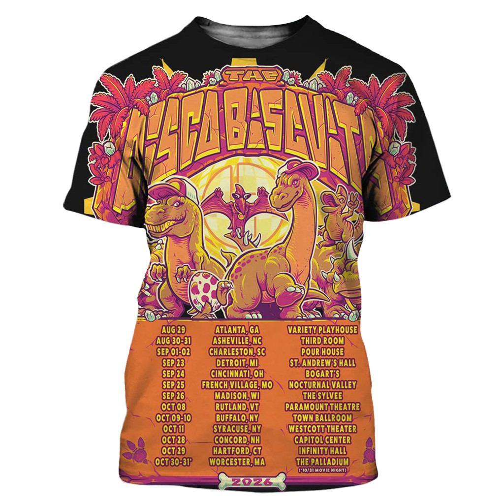 The Disco Biscuits Fall Tour 2026 Northeast Schedule Dates Shirt Disco Biscuits Merch Fan Gear - Kdjoy