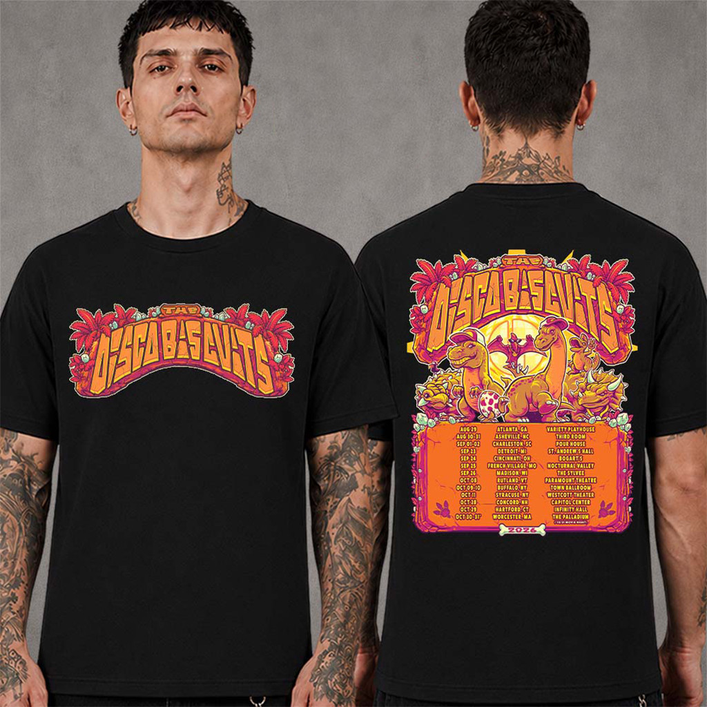 The Disco Biscuits Fall Tour 2026 Northeast Schedule Dates T-Shirt Disco Biscuits Merch - Kdjoy