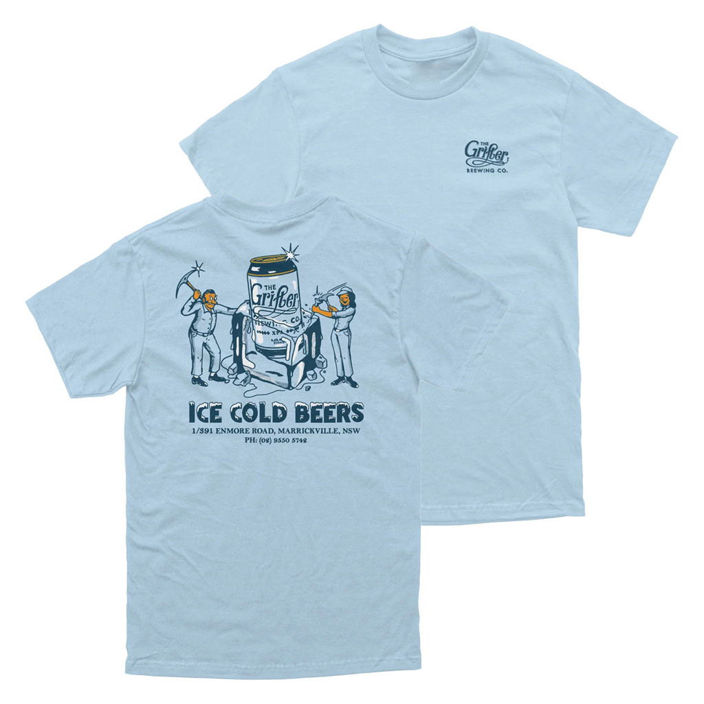 The Grifter Brewing Co Merch 2026 Ice Cold Beers T-Shirt Best Gift For Dad - Kdjoy