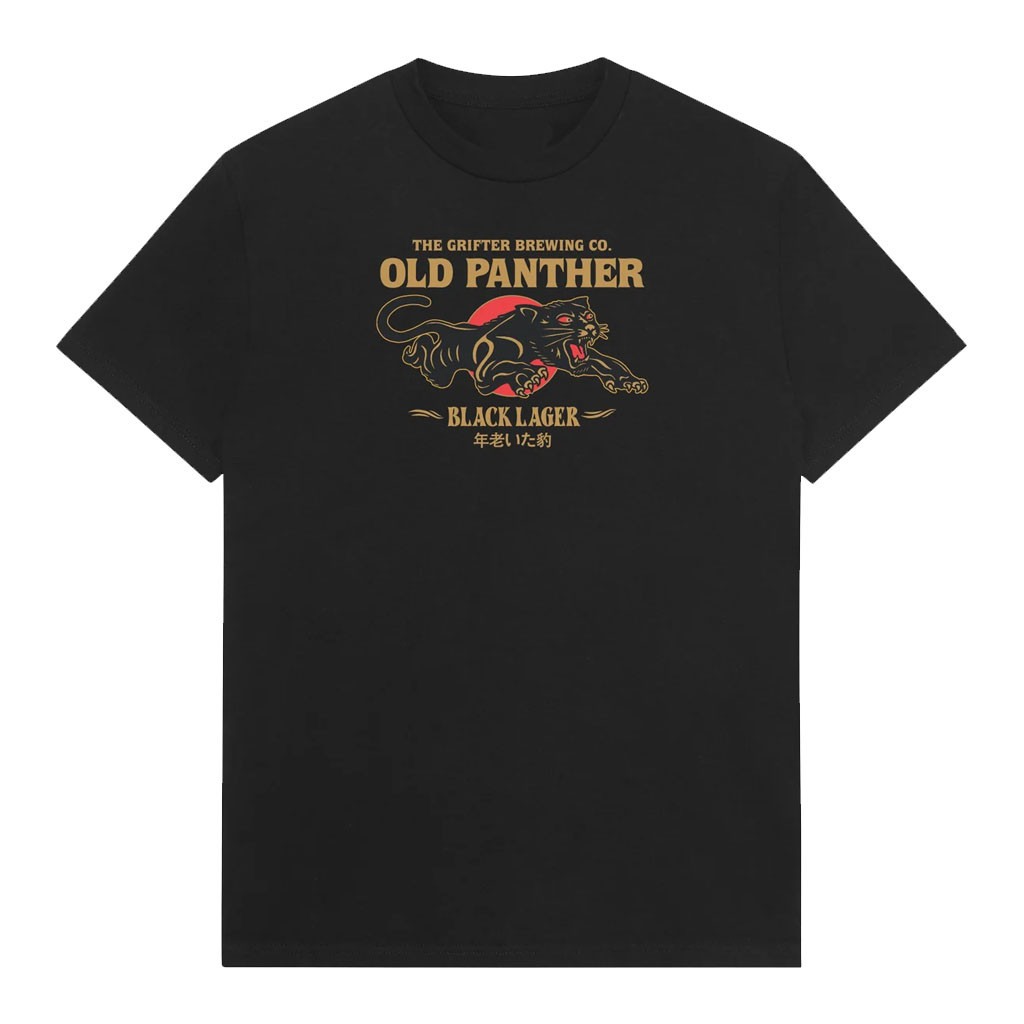 The Grifter Brewing Co Merch 2026 Old Panther T-Shirt Black Lager Shirt Gift For Beer Lovers - Kdjoy