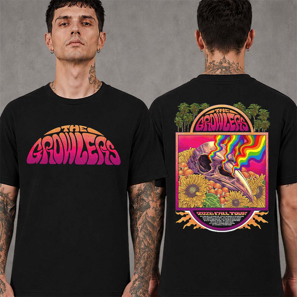 The Growlers 2026 Fall Tour North America Schedule Dates T-Shirt The Growlers Merch Him Gifts - Kdjoy