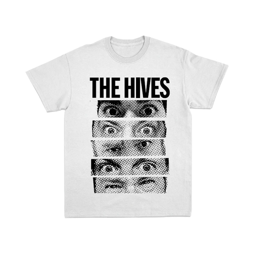 The Hives Merch 2026 Eyes White T-Shirt Best Gifts For Rock Music Lovers