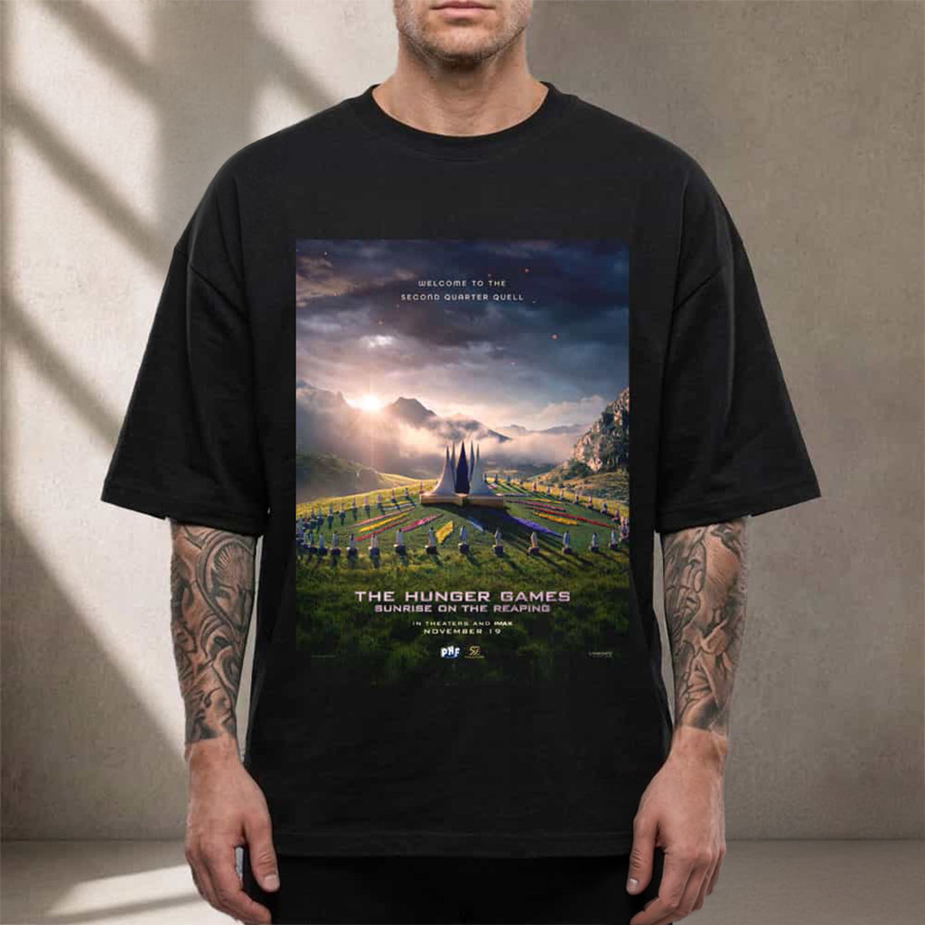 The Hunger Games Merch Sunrise On The Reaping 2026 In Theaters On November 19 T-Shirt Gifts - Kdjoy