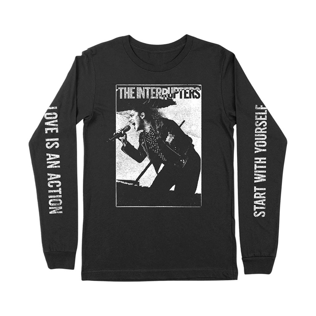 The Interrupters Merch 2026 As We Live Lyric Long Sleeve Shirt Gift Ideas For Band Fans - Kdjoy