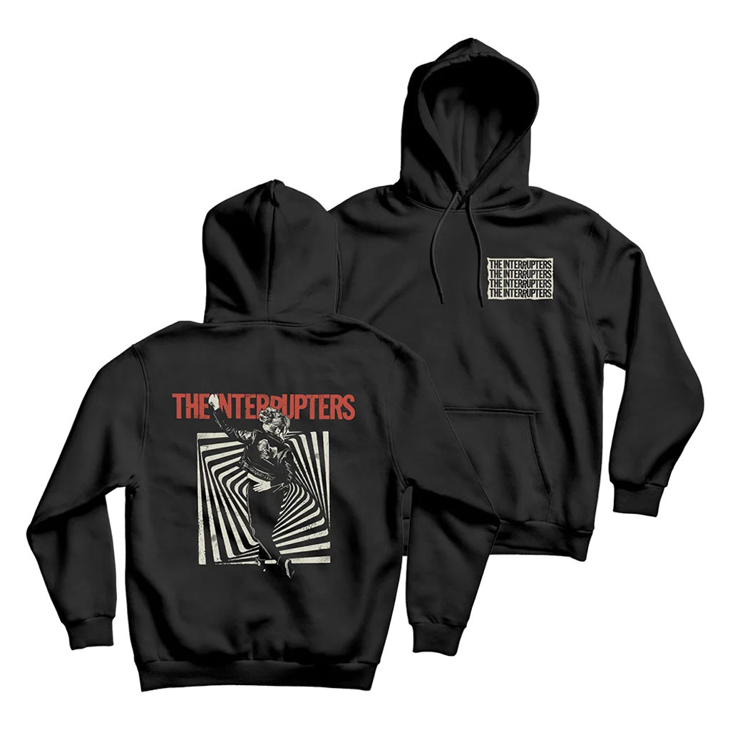 The Interrupters Merch 2026 Spiral Square Logo Hoodie Music Lover Gifts For Him - Kdjoy