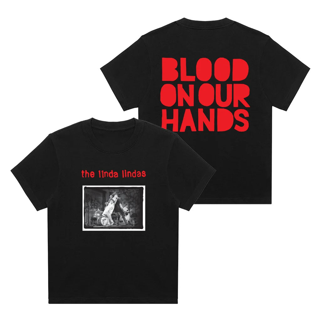 The Linda Lindas Merch 2026 Blood On Our Hands Black T-Shirt Present For Band Fans