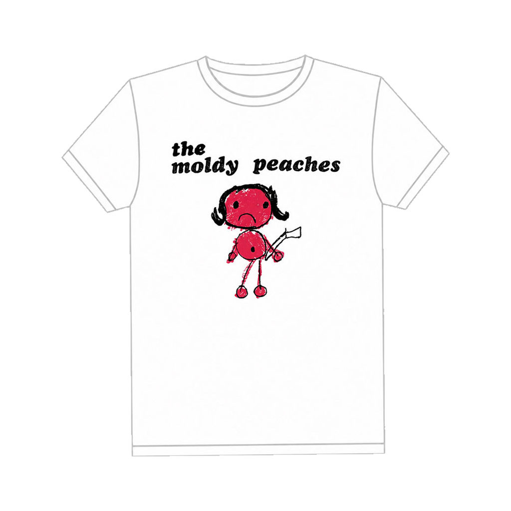 The Moldy Peaches Merch 2026 Sad Girl T-Shirt White Unique Gift For Band Fans - Kdjoy The Moldy Peaches Merch 2026 Sad Girl T-Shirt White Unique Gift For Band Fans - Kdjoy
