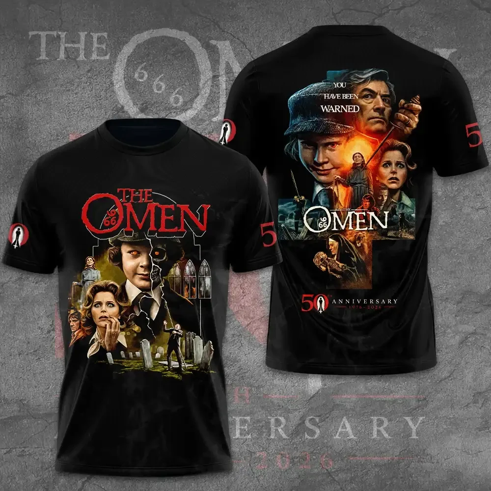 The Omen 50th Anniversary Merch You Have Been Warned T-Shirt Present For Movie Fans - Kdjoy