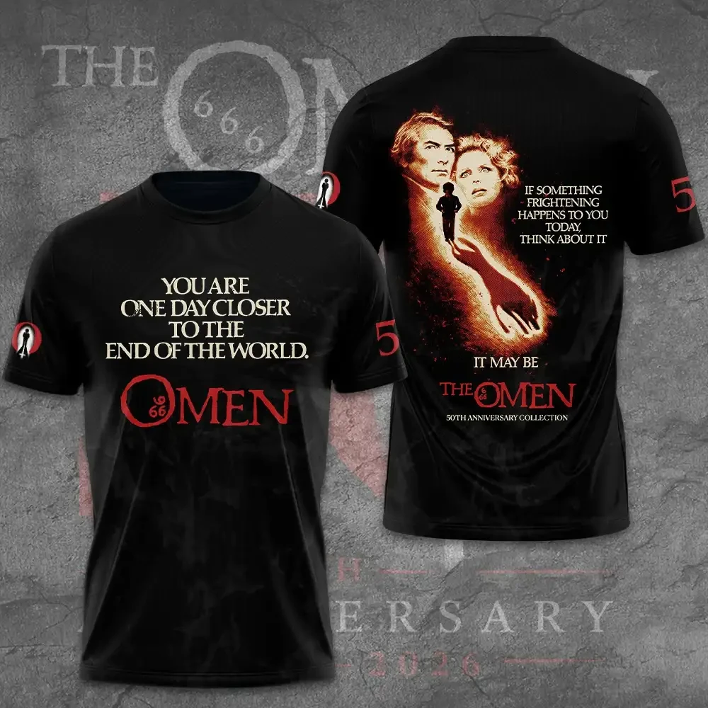 The Omen 50th Anniversary T-Shirt You Are One Day Closer To The End Of The World The Omen Merch - Kdjoy