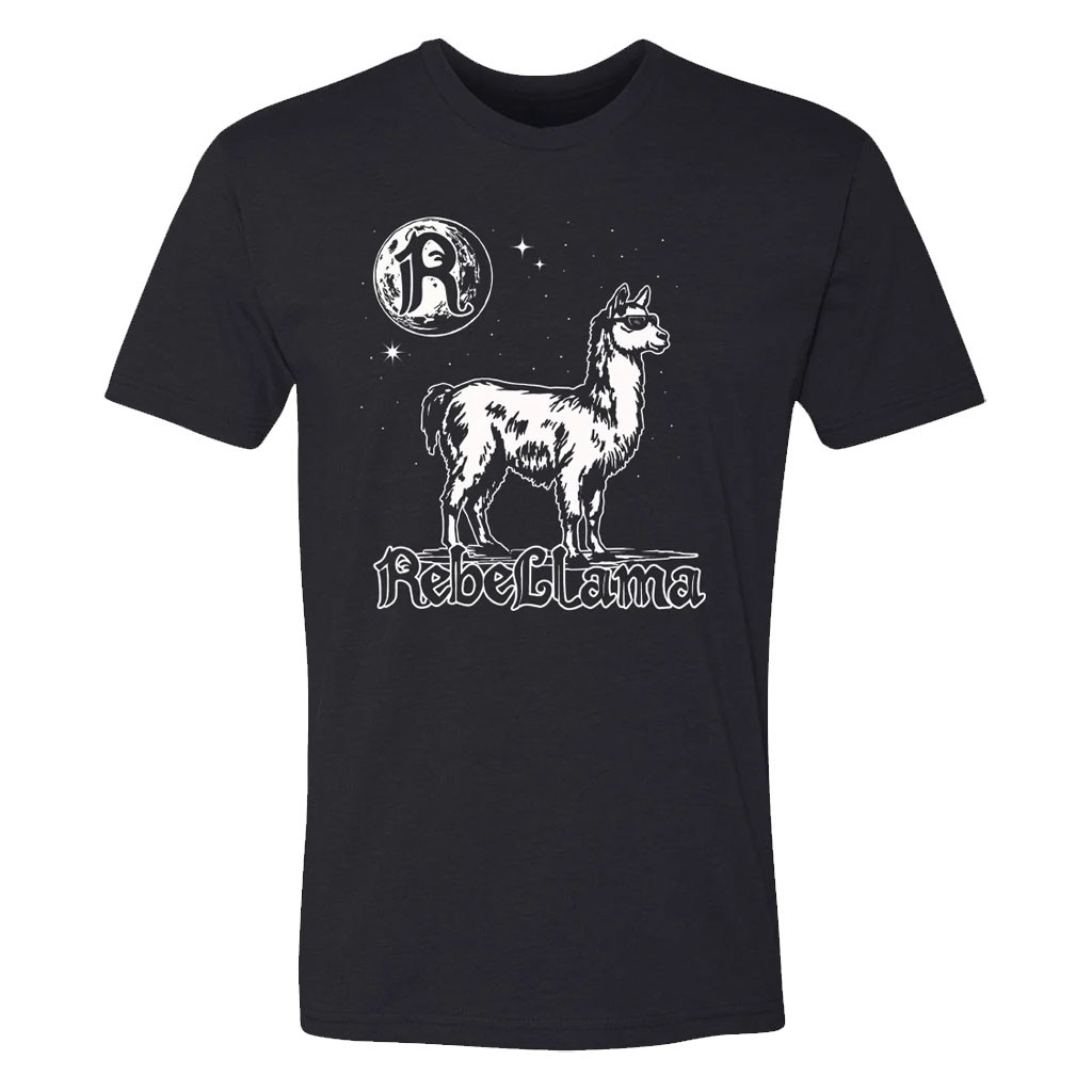 The Rebelution Merch 2026 Rebellama T-Shirt Black Presents For Rock Music Lovers
